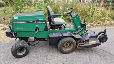 £3750 • Buy RANSOMES Frontline 728D OUT FRONT DIESEL RIDE SIT ON LAWN MOWER