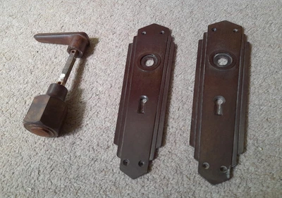 £34.99 • Buy Art Deco Door Handles Bakelite