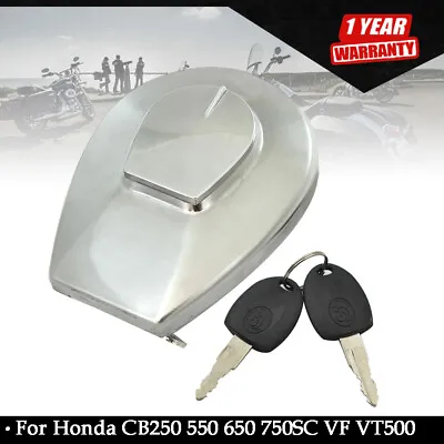 Fuel Gas Cap Tank Lock For Honda CB250 550 650 750SC VF VT500 700 1100 GL1500C • $11.87