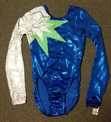 New Gk Elite L/s Gymnastics Leotard Size Ladies Small • $65