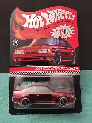 Hot Wheels RLC 1993 Mustang Cobra R • $45