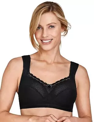 Miss Mary Of Sweden Diamond Full Cup Bra 2207 Comfortable Wireless Womens Bras • £35.10