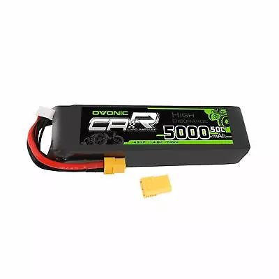 50C 14.8V 5000mAh 4S LiPo Battery With XT60 Trx Plug For RC Car Truck LOSI Heli • $73.59