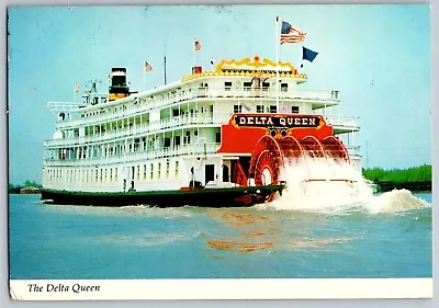 Mississippi MS - The Delta Queen - Vintage Postcard 4x6 - Posted • $6.99