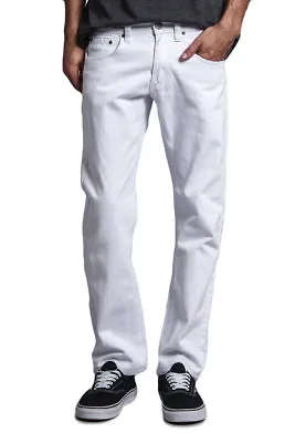 Victorious Men's Slim Fit Colored Denim Jeans Stretch Pants    GS21 - FREE SHIP • $34.95