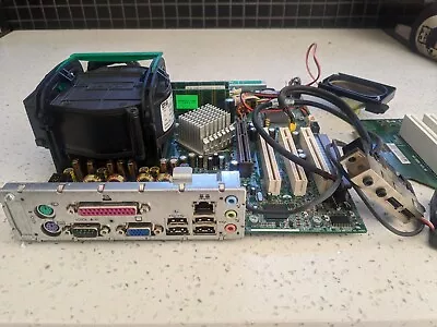 BIOSTAR MB-8433UIC-A AT ISA PCI Motherboard With 486SX-25MHz CPU & 32Mb Ram • $400