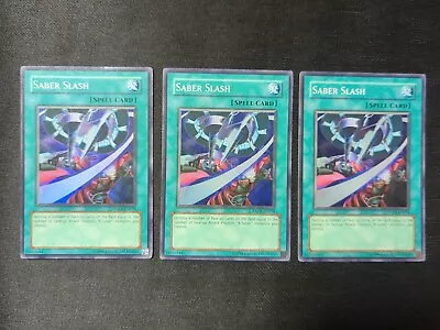 * 3x - Saber Slash - ANPR-EN058 - Super Rare - Played • $6