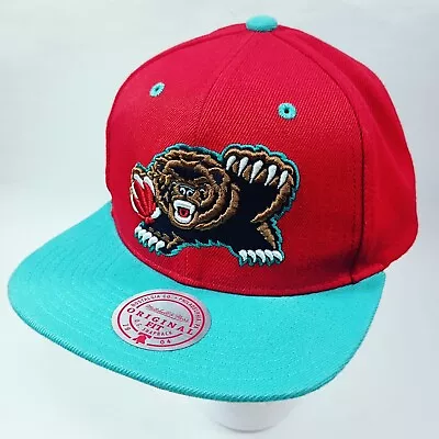Mitchell & Ness Red/Teal NBA Vancouver Grizzlies Reload HWC Snapback Adjustable  • $28.97