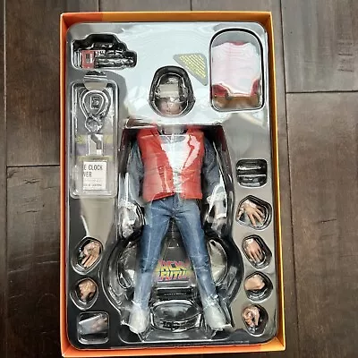 1/6 Scale Back To The Future Marty McFly Figure By Hot Toys Exclusive MMS257 • $475