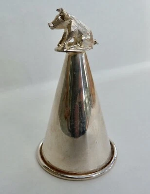£19.50 • Buy Vintage Candle Snuffer - Pig Motif