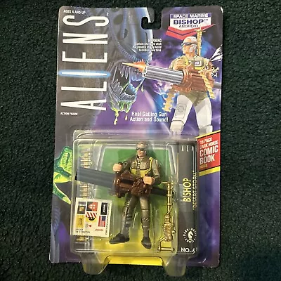 Aliens Space Marine Bishop Android Action Figure Kenner  1992 Sealed • $10