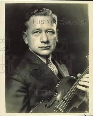 Press Photo Violinist Efrem Zimbalist Heard On CBS' Ford Sunday Evening Hour • $19.99