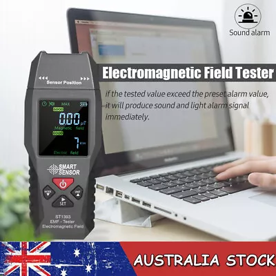 Handheld EMF Meter Digital LCD Electromagnetic Field Radiation Detector Tester • $32.99