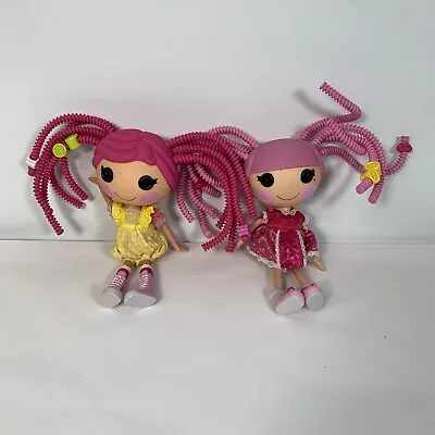 Lalaloopsy Silly Hair 12  Doll Pink Hair X 2 Figures Girls Toy • £13.99
