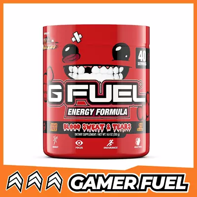 G Fuel Energy Tub 40 Serves GFuel Blood Sweat & Tears Flavour • $64.95