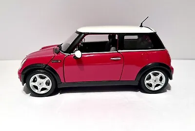 Maisto Mini Cooper 1:18 Scale Diecast Car Special Edition Red • $29.95