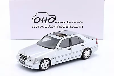 MERCEDES-BENZ C-Class C36 AMG (W202) 1994 Silver L.E.1/3000 - 1/18  Otto Mobile • $109.95