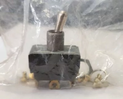 Toggle Switch USA 3A 250VAC 6A 125VAC 2.5AL 125VAC W/ Screws In Sealed Bag • $14