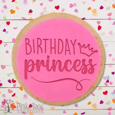 £3.75 • Buy Birthday Princess Embosser Stamp, Cookie Cutter, Fondant Cupcake, Baking *NEW*