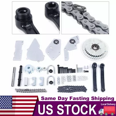 Shifter Jackshaft Kit Chain 66cc 80cc Gas 2-stroke Bicycle Bikes Jackshaft Set • $85.50