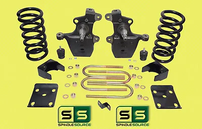  3 /6  Drop Kit Spindles V6 Coils Axle Flip Fits 97-03 Ford F150 V6 2WD • $369.44