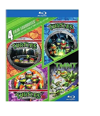 Teenage Mutant Ninja Turtles Film Collection Blu-ray  NEW • $17.56