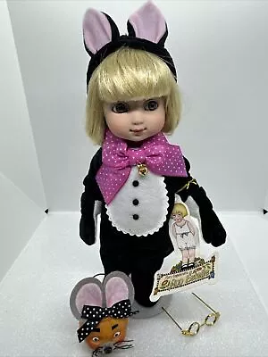 TONNER Mary Engelbreit ANN ESTELLE Halloween Black KITTY CAT MASQUERADE 10  Doll • $99.99