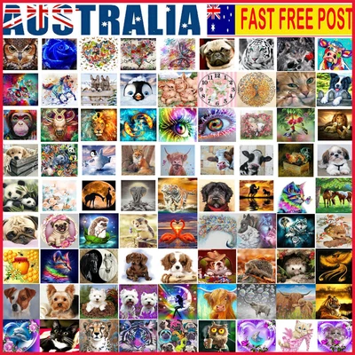 $10.19 • Buy DIY 5D Diamond Painting Crystal Cross Stitch Hand Embroidery Art Decor Craft  AU