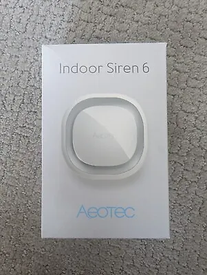 $39.99 • Buy Aeotec Siren 6, Z-Wave Plus S2 Enabled Zwave Siren Safety Speaker