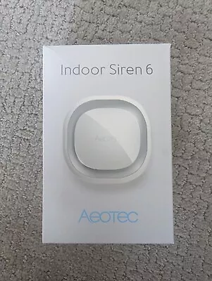 $39.99 • Buy Aeotec Siren 6, Z-Wave Plus S2 Enabled Zwave Siren Safety Speaker