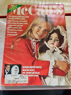 McCall's Magazine December 1975 Christmas Issue Decorations Gifts • $5