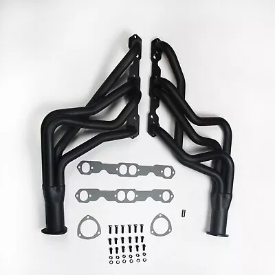 LONG TUBE HEADERS FOR CHEVELLE/El CAMINO MONTE CARLO NOVA-PAINTED COMPETITION • $236.99