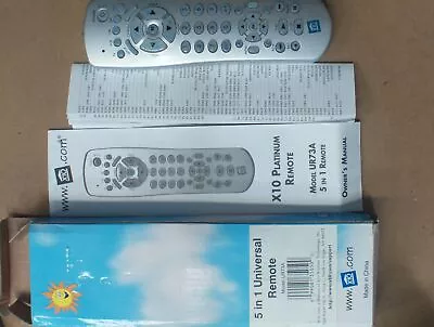 X10 5-In-1 Universal Learning Remote Control UR73A New • $9.95