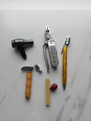 Vintage Cigarette Lighters Lot Of Parts/ Repair Plier Pen Match Stick Hammer • $10.50