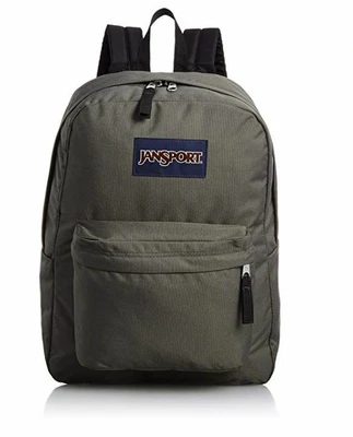 £19.90 • Buy Jansport Superbreak Mens & Womens Backpacks Rucksack Dark Grey