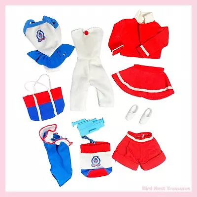 1989 Genuine Mattel Barbie YACHT CLUB FASHIONS 8013 - 10 Mix & Match Fashions • $29.79