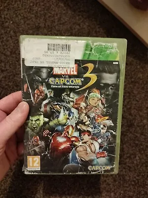 Marvel Vs Capcom 3 Fate Of Two Worlds Xbox 360 Game • £5