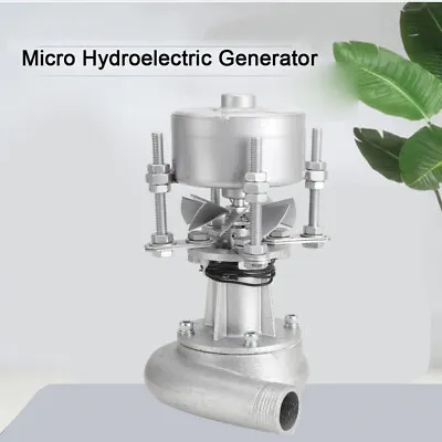 500W Water Generator Micro Hydroelectric Wheel Electric Turbine Hydro Generator • $168