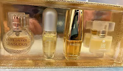 Estee Lauder Perfume Gift Set 4 Mini Fragrances Rare Vintage • $24.99