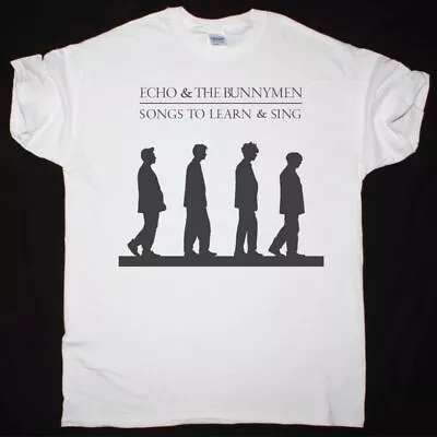 Echo And The Bunnymen Songs To Learn & Sing New White T Shirt • $6.99