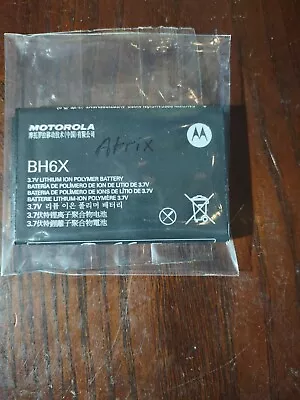 Motorola BH6X Lithium Ion Polymer Battery • $21.15