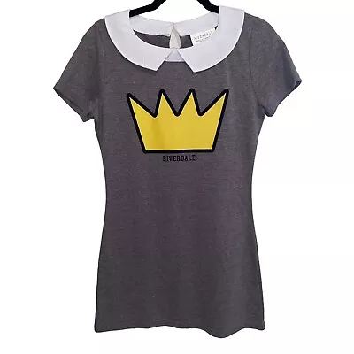 Riverdale Betty Cooper Collared T-Shirt Dress S/M Vixen Crown Cosplay Juniors • $16.90