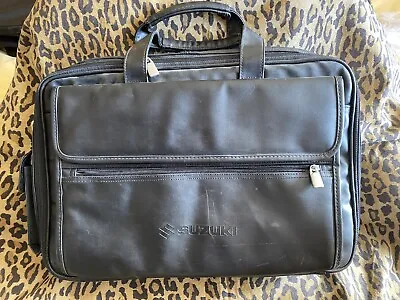 Vintage Suzuki Computer Bag Briefcase • $24.99