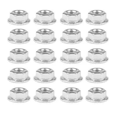 304 Stainless Steel Hex Flange Threaded Nut M5/M6/M8/M10/M12/M14/M16 Anti Sli... • $10.58