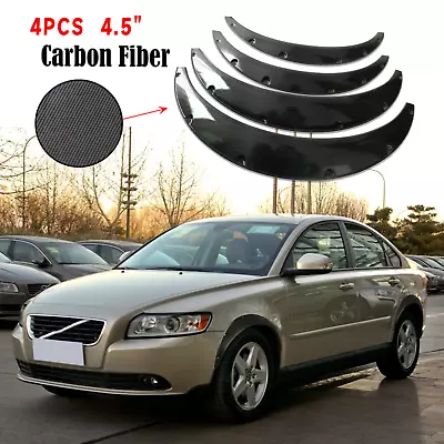 Carbon Fender Flares Wheel Arches Cover Body Kit For Volvo S40 S60 S70 S80 S90 • $79.99