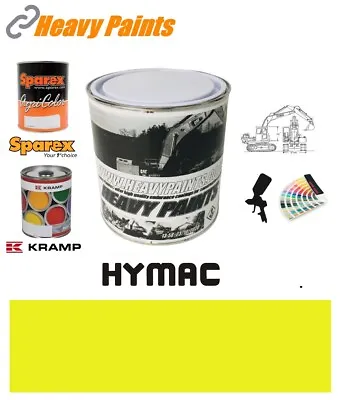 £35 • Buy Hymac Digger Yellow Excavator Paint High Endurance Enamel Paint 1 Litre Tin