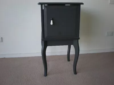 Bedside Cabinet Ex Ikea 72cm High X 40cm X 40cm Dark Grey Colour  • $19