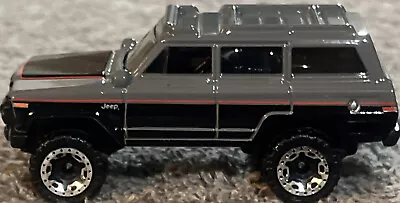 Hot Wheels 1988 Jeep Wagoneer Black/gray Loose • $2.49