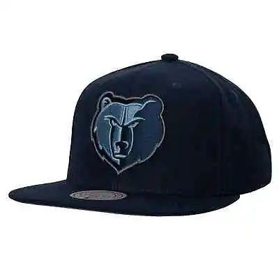 Mitchell & Ness Blue NBA Memphis Grizzlies Team Ground 2.0 Snapback - OSFA • $33.55