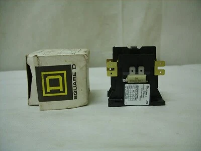 $12.49 • Buy SQUARE D 8910DP21V14 SER B DEFINITE PURPOSE CONTACTOR 1POLE 24V 50/60Hz COIL NOS